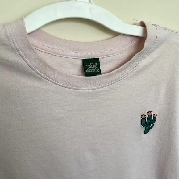 Wild Fable Women’s Short Sleeves Shrunken Boxy T-Shirt - Picture 2 of 9